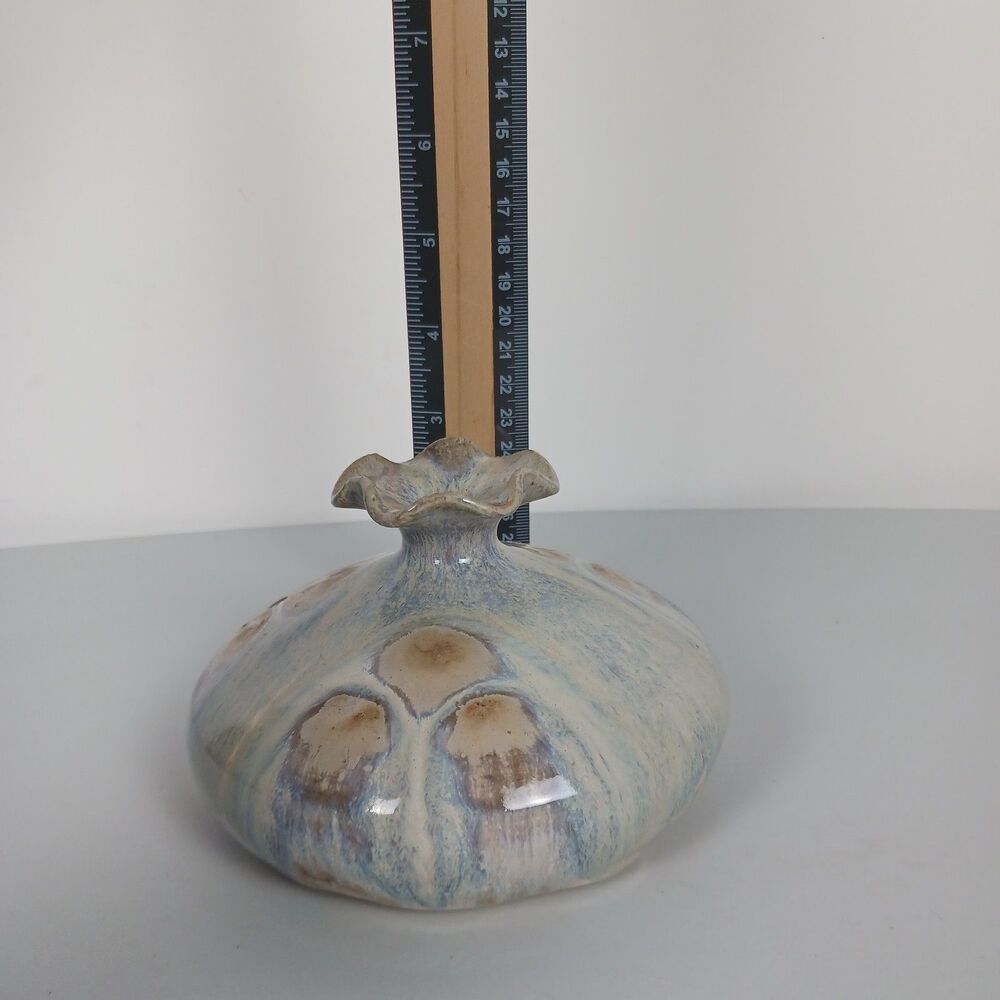 Bud Vase Ceramic Art MCM Style Tury Signed - Picture 8 of 10